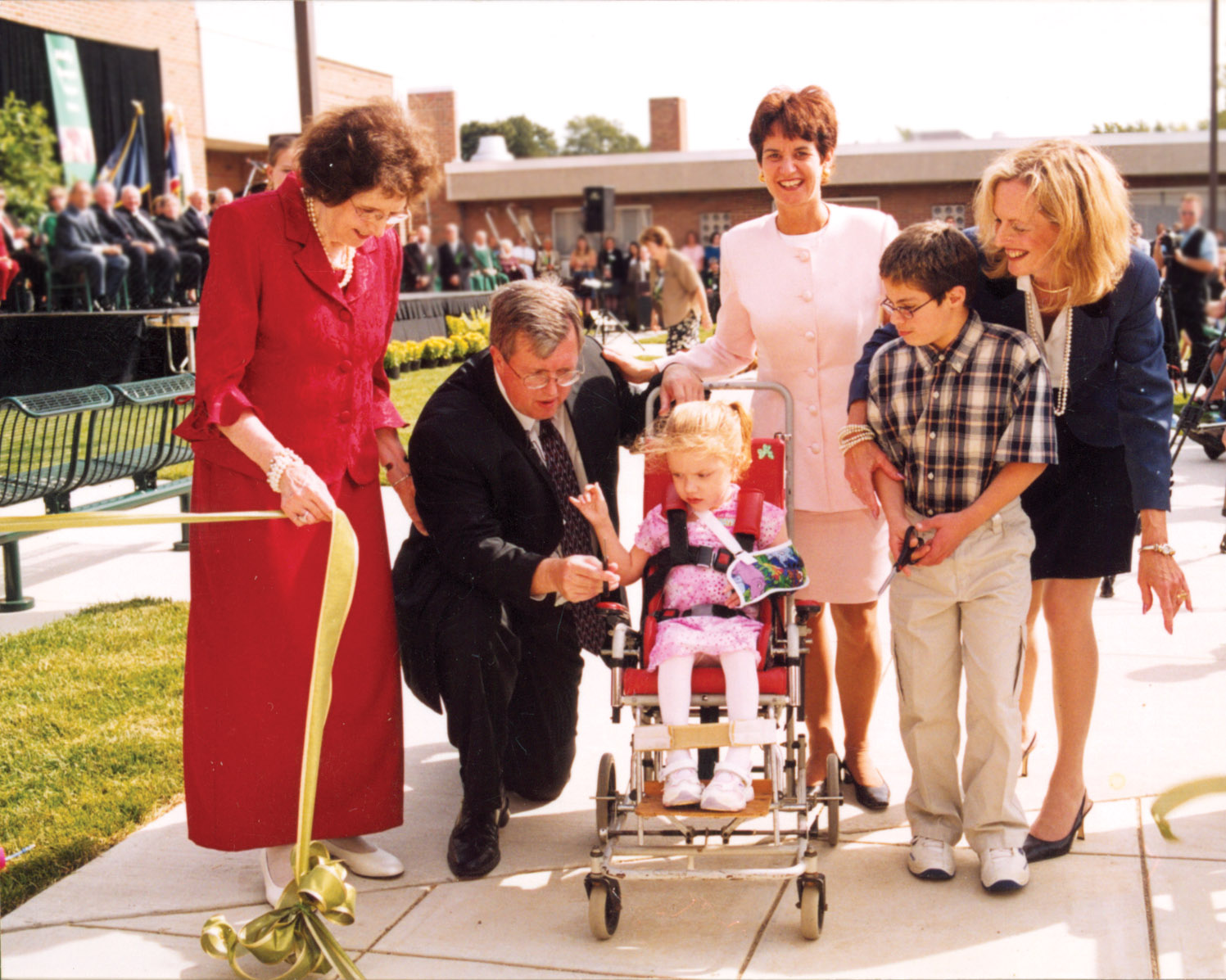 Dr. Gertrude Barber - Ribbon Cutting Ceremony